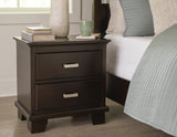 Covetown Queen Panel Bed and Nightstand - B441B17