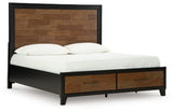 Kraeburn California King Panel Storage Bed - B496B13