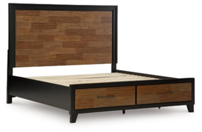 Kraeburn California King Panel Storage Bed - B496B13