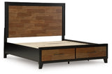 Kraeburn California King Panel Storage Bed - B496B13
