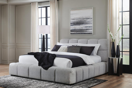 Grendusk Queen Upholstered Bed - PCB584B1