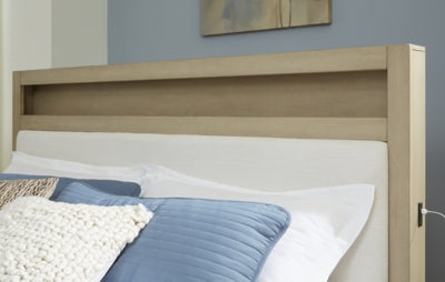Calmoro Queen Bookcase Bed - B602B4