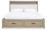 Calmoro California King Bookcase Bed - B602B9