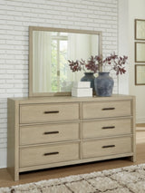Calmoro Dresser and Mirror - B602B1
