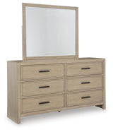 Calmoro Dresser and Mirror - B602B1