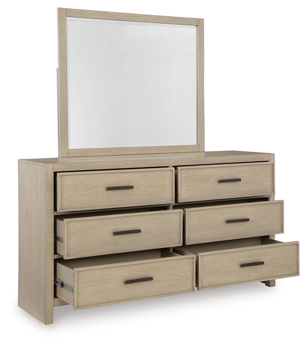 Calmoro Dresser and Mirror - B602B1