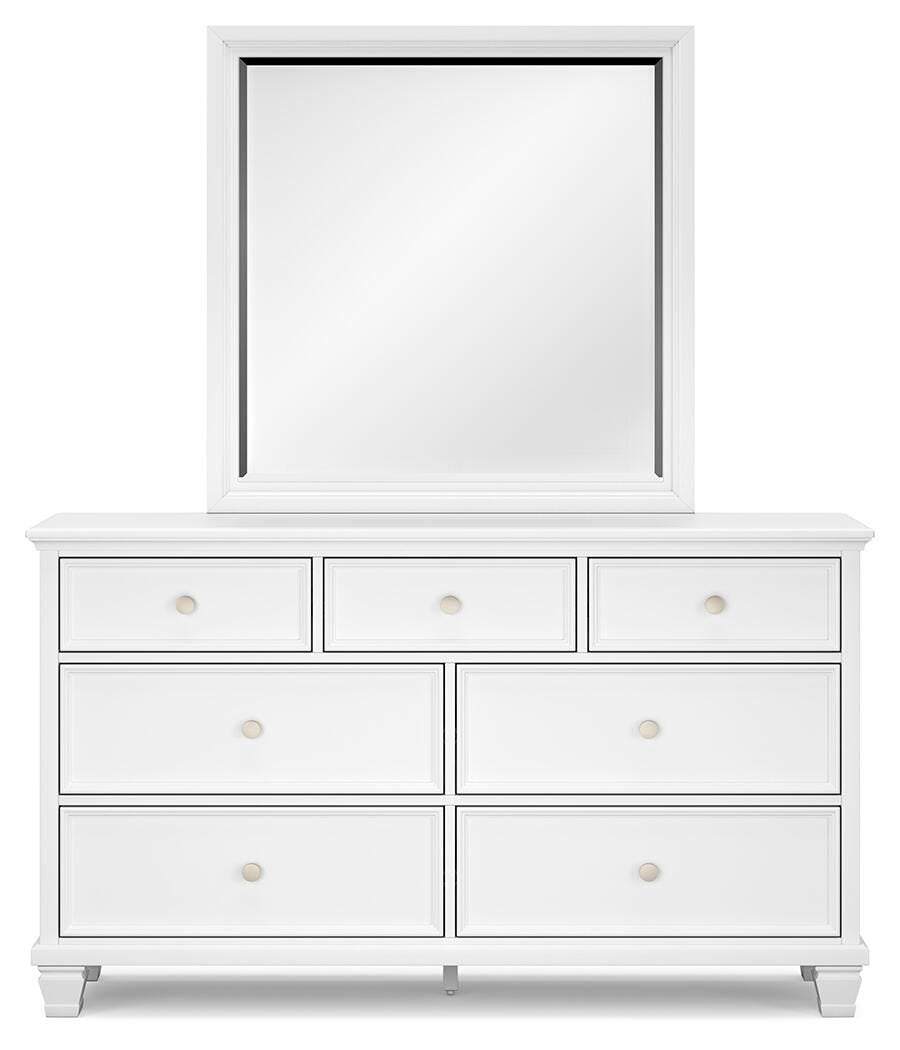 Fortman Dresser and Mirror - B680B1