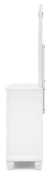 Fortman King Panel Bed, Dresser, Mirror, Chest and Nightstand - B680B18