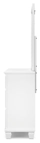 Fortman King Panel Bed, Dresser, Mirror and Nightstand - B680B17