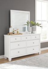 Fortman Dresser and Mirror - B680B1