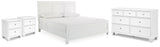 Fortman King Panel Bed, Dresser and 2 Nightstands - B680B15
