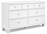 Fortman King Panel Bed, Dresser and 2 Nightstands - B680B15