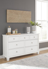 Fortman King Panel Bed, Dresser and 2 Nightstands - B680B15