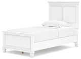 Fortman Twin Panel Bed - B680B6