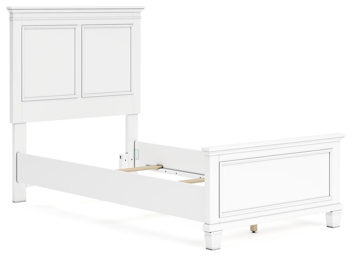 Fortman Twin Panel Bed - B680B6