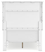 Fortman Twin Panel Bed, Dresser and Mirror - B680B7