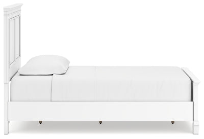 Fortman Twin Panel Bed, Dresser and Mirror - B680B7