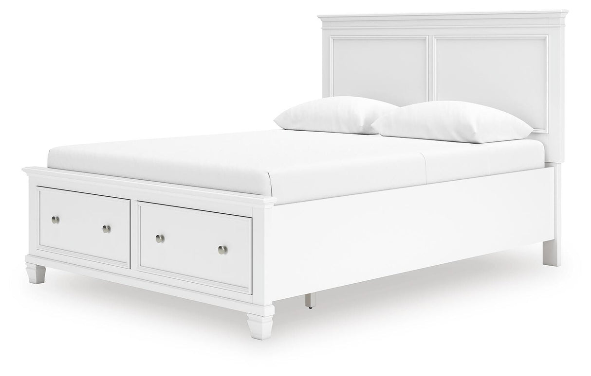 Fortman Queen Panel Storage Bed - B680B20
