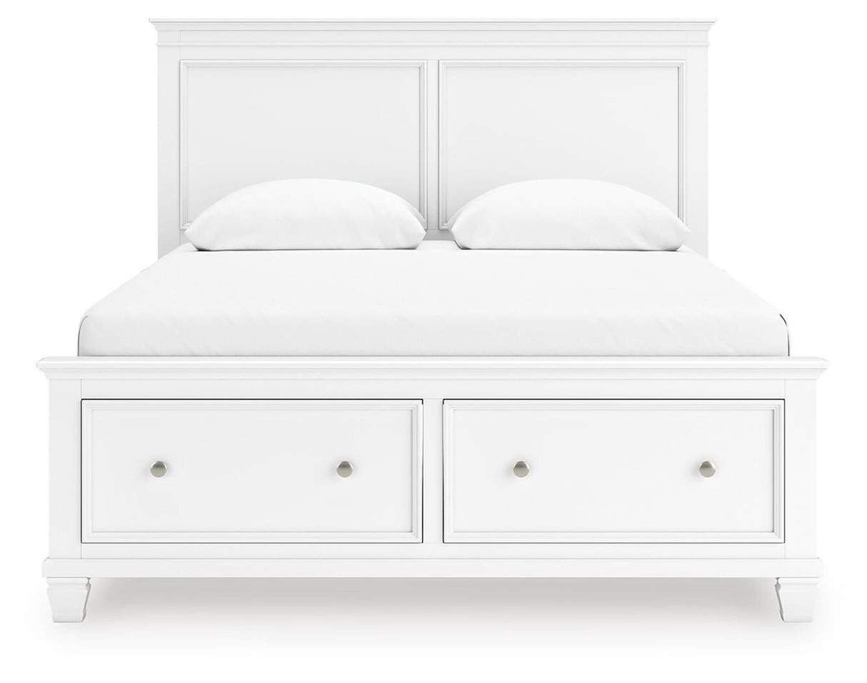 Fortman Queen Panel Storage Bed - B680B20