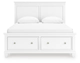 Fortman Queen Panel Storage Bed - B680B20
