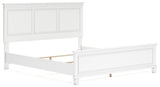 Fortman California King Panel Bed, Dresser and Mirror - B680B14