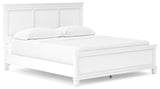 Fortman California King Panel Bed, Dresser and Mirror - B680B14