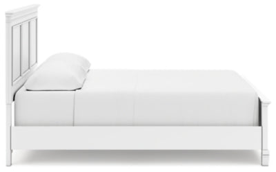 Fortman California King Panel Bed, Dresser and Mirror - B680B14