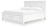 Fortman California King Panel Storage Bed - B680B23