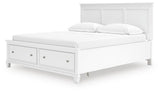 Fortman California King Panel Storage Bed - B680B23