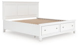Fortman California King Panel Storage Bed - B680B23