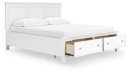 Fortman California King Panel Storage Bed - B680B23