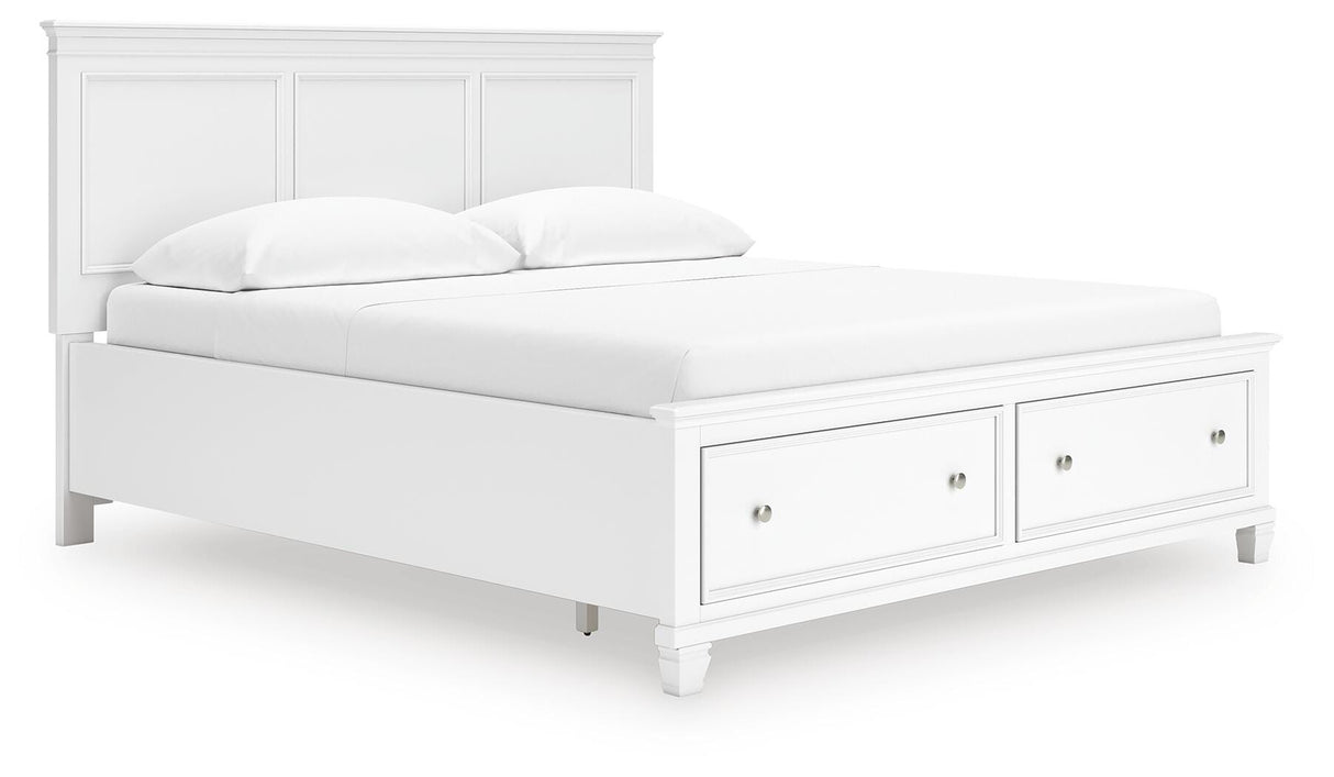 Fortman California King Panel Storage Bed - B680B23