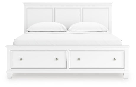 Fortman California King Panel Storage Bed - B680B23