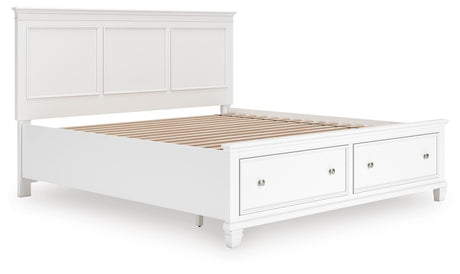 Fortman King Panel Storage Bed - B680B22