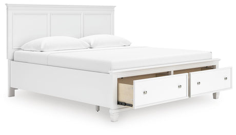 Fortman King Panel Storage Bed - B680B22