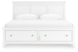 Fortman King Panel Storage Bed - B680B22
