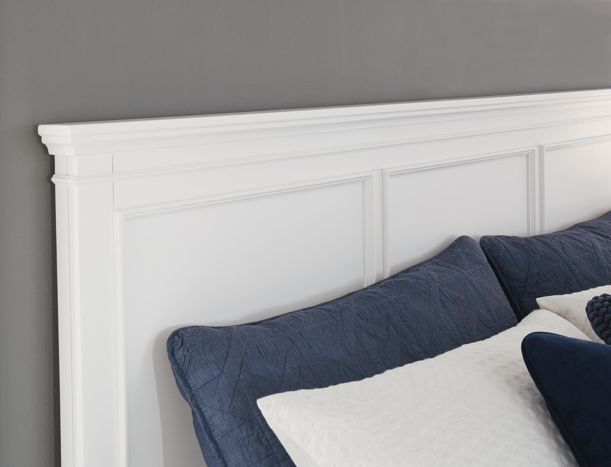 Fortman King Panel Bed - B680B4