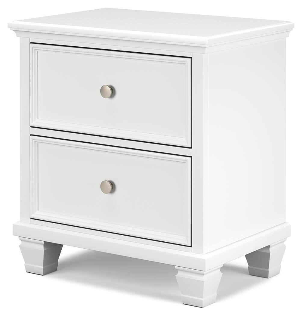 Fortman King Panel Bed, Dresser, Mirror, Chest and Nightstand - B680B18