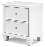 Fortman King Panel Bed, Dresser, Mirror and Nightstand - B680B17