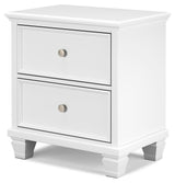 Fortman King Panel Bed, Dresser, Mirror and Nightstand - B680B17