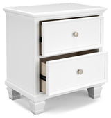Fortman King Panel Bed, Dresser, Mirror and Nightstand - B680B17