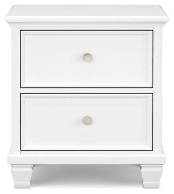 Fortman King Panel Bed, Dresser, Mirror and Nightstand - B680B17