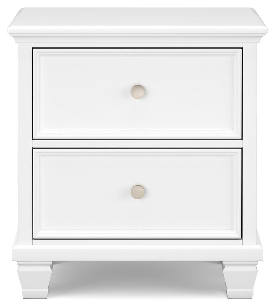 Fortman King Panel Bed, Dresser, Mirror and Nightstand - B680B17