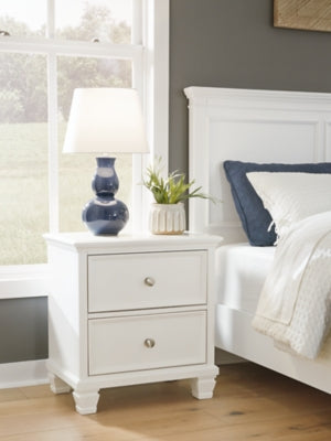Fortman King Panel Bed, Dresser, Mirror and Nightstand - B680B17