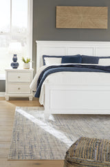 Fortman King Panel Bed - B680B4