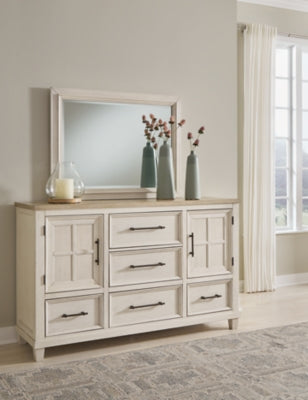 Shaybrock Dresser and Mirror - B683B1