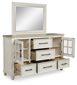 Shaybrock Dresser and Mirror - B683B1