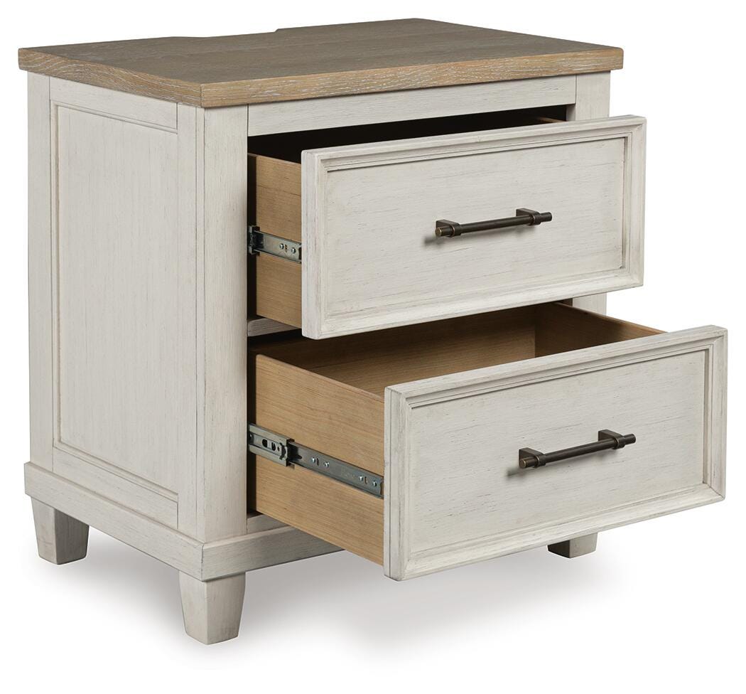 Shaybrock Queen Panel Bed, Dresser, Mirror and Nightstand - B683B9