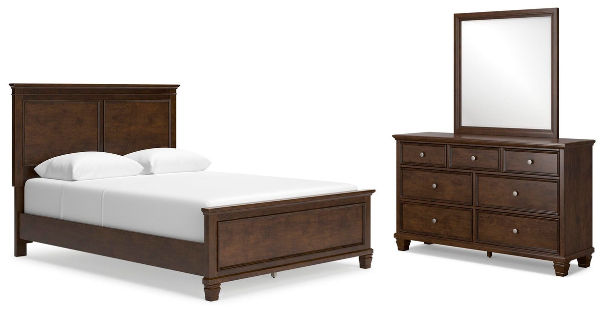 Danabrin Queen Panel Bed, Dresser and Mirror - B685B3