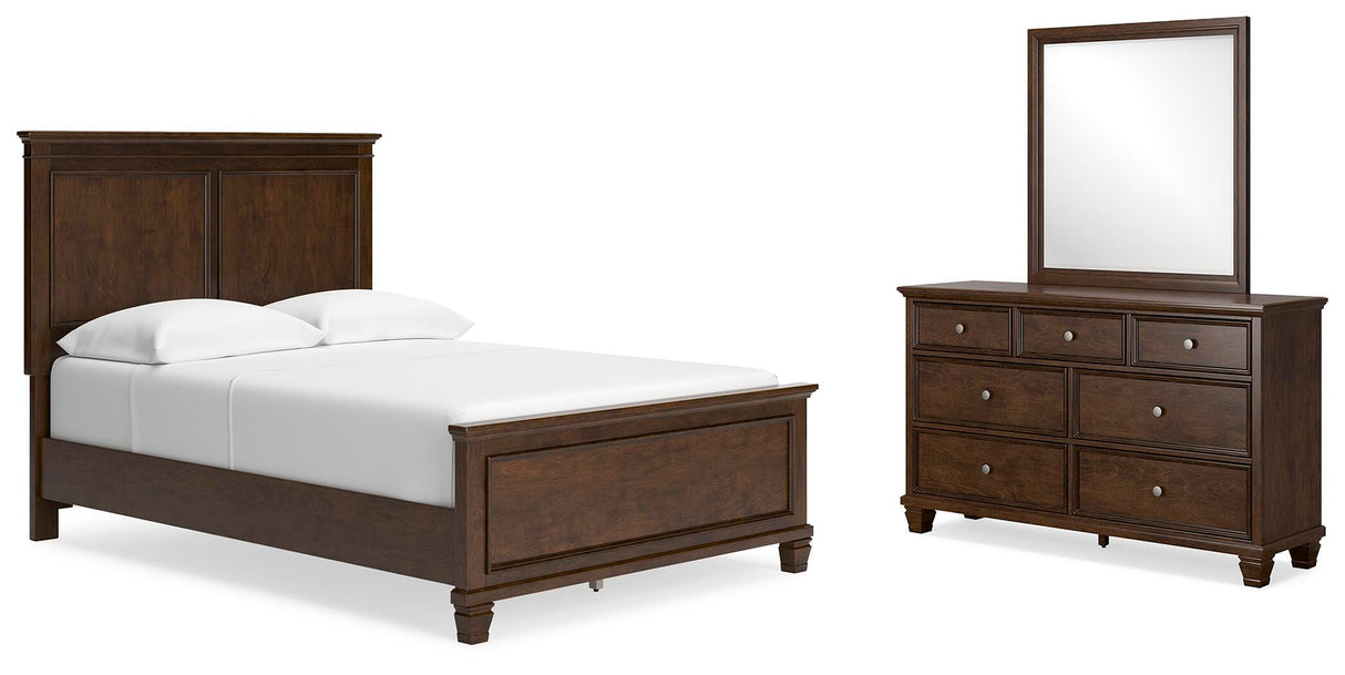 Danabrin Full Panel Bed, Dresser and Mirror - B685B9